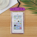 Glow Waterproof Phone Pouch with Neck Strap