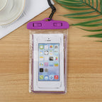 Glow Waterproof Phone Pouch with Neck Strap