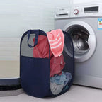 Foldable Large Capacity Laundry Basket – Lightweight Mesh Storage Hamper