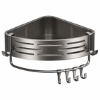 No-Drill Corner Shower Shelf | Waterproof Bathroom Organizer