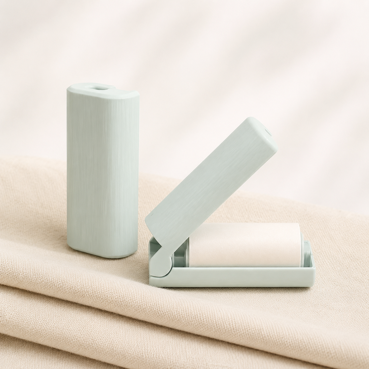 Mini Foldable Lint Roller – Portable Pet Hair & Dust Remover