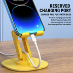 360° Foldable Desktop Phone Stand for Phone & Tablet