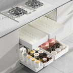 Sliding Under Sink Storage Organizer for Kitchen & Bathroom