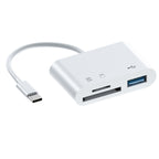 Type-C OTG SD/TF Card Reader Adapter for USB-C Phones, Tablets & Laptops