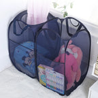 Foldable Large Capacity Laundry Basket – Lightweight Mesh Storage Hamper