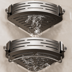 No-Drill Corner Shower Shelf | Waterproof Bathroom Organizer